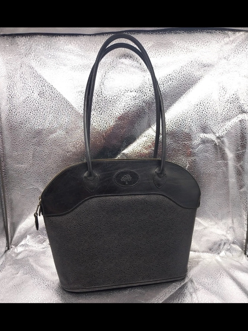 Mulberry Black Leather Shoulder Bag